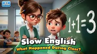 What Happened During Class? | Easy English Listening for Beginners (A2 Level)