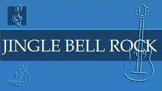 Acoustic Guitar Notes Tutorial - Jingle Bell Rock - Bobby Helms - Christmas Song (Sheet Music)