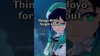 Hoyoverse I think you forgot about something 
