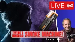 Handheld Smoke Machine Testing... LIVE!