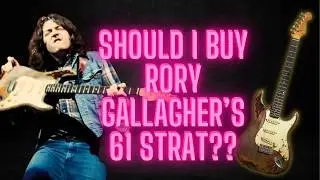 Rory Gallagher's 1961 Fender Stratocaster is for sale!!