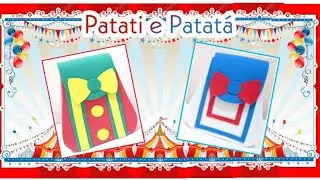 mochilinha Patati e Patatá