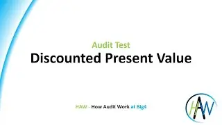 6.45 Audit Test - Discounted Present Value - Preview