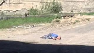 Алкашня загарает