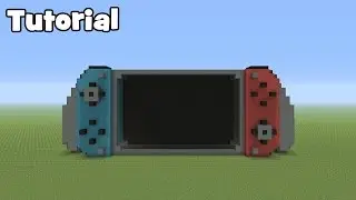 Minecraft Tutorial: How To Make A Nintendo Switch House (Survival House)
