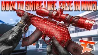 How to Snipe Like FaZe in MW3.. (Best Longbow Class Setup)