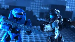 Halo Fight Until Nightfall(A Halo Mega Construx Stop Motion)