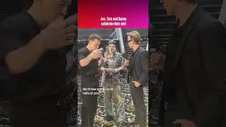 Ava, Tom and Danny react to their win! 🏆 | The Voice UK 2024