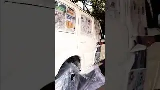 #youtubeshorts #carrepair Scorpio door deint and paint subscribe kare 👍 Nazim painter