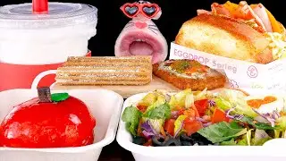 Egg Drop Ham Cheese Bacon Toast, Egg Salad Mukbang! | REALMOUTH's ASMR