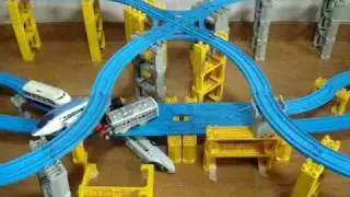 プラレール　平面交差バトル2010