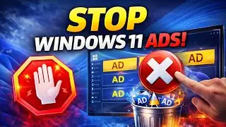 Force to Stop Annoying Windows 11 Ads Forever! Turn Off These 5 Secret Settings Now