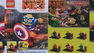 ЛЕГО Капитан Америка Captain America OBM Despicable 99013 ME3 Super Heroes