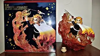 Kyojuro Rengoku Flame Breathing Unboxing - Figuarts Zero - Action Figure