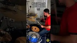 (P1) MATTE BLACK $UICIDEBOY$ DRUM COVER 