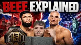 The Khamzat Chimaev vs Sean Strickland BEEF EXPLAINED
