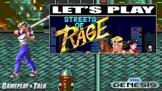 Streets of Rage Full Playthrough (Sega Genesis) | Let's Play 