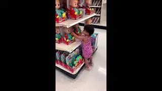 Jacey found CocoMelon MUSICAL BEDTIME JJ DOLL at Target and see her reaction | #shorts
