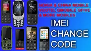 ALL CHINA MOBILE IMEI CHANGE SOLUTION 2023