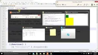 what is draggable() and droppable() in jquery?.