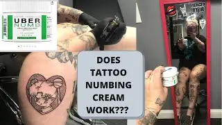 TATTOOING MYSELF WITH NUMBING CREAM