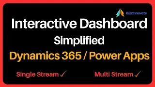 Interactive Dashboards for Dynamics 365 Sales ( Model Driven Apps)