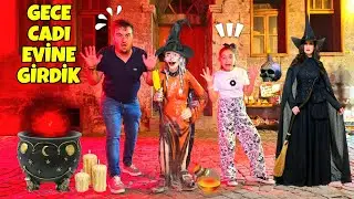 ELİF AKŞAM GİZLİCE CADININ EVİNE GİRDİK !! SİHİRLİ HERŞEY VARDI DONDUK KALDIK !!