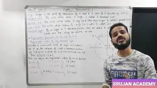 INTERRELATION FORMULAE & TRIGONOMETRIC FUNCTIONS WITH THE HELP OF STD. CIRCLE STD-11TH (M1) CHAP.-2
