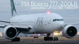 Amazing Takeoff Of Pakistan Int'l Airlines 777-240(LR) [AP-BGZ] RWY-06L (Toronto Pearson) 12/24/2019