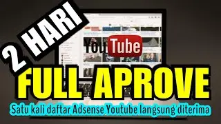 Cara cepat akun Youtube di monetize dan disetujui hanya 2 Hari