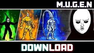 ( New Edit ) Black Sperm V.2 JUS Edit MUGEN STARS - MUGEN JUS CHAR