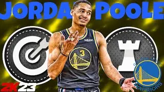 NBA 2K23 THIS JORDAN POOLE BUILD HAS A 90+ 3 BALL | BEST JORDAN POOLE BUILD ON NBA 2K23