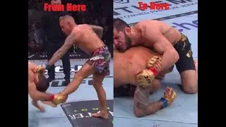 How Islam Makhachev Choked Dustin Poirier Out