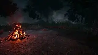 Dead By Daylight Campfire Background Glitch Harris Heller - Simple Beauty