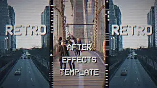 VHS Logo Animation Intro  Free Download | After Effects Template| No Copyright | Motion Template