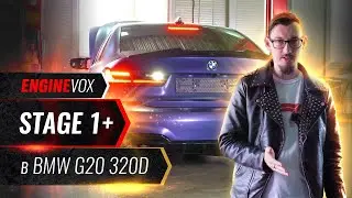 ENGINEVOX Stage 1+ на стильной BMW G20 320D.