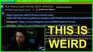 IWD Reacts To Peanut Post Worlds Reflection