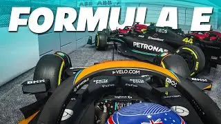 Can a Formula 1 Car race around a Formula E Circuit?