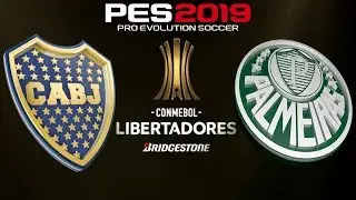 GAMEPLAY PES19 PS4 BOCA JR X PALMEIRAS