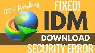 How To Fix IDM 'Error Occurred Creating Security Connection' (100% Working) | Resume Failed Download