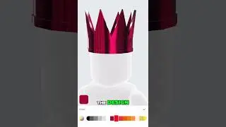 HOW I MADE THIS ROBLOX UGC CROWN! #roblox