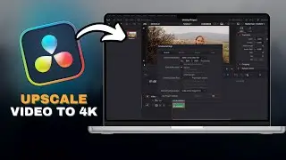 How To UPSCALE Video To 4K In Davinci Resolve in SECONDS!