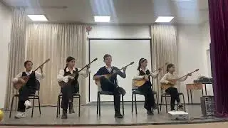Ерке Сылқым күйі (Шу қаласы, Т.Рысқұлов мектебі) Домбыра үйрену