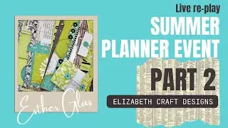 Summer Planner event Part 2 - Create your own La Dolce Vita journal with me