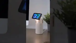 COLSUR Bluetooth Speaker, Magnetic Wireless Charger, Bluetooth Speakers with Night Light