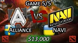 [Grand Finals] Alliance vs Na'Vi - Game 5/5 - WePlay DoTA 2 League PlayOffs Highlights