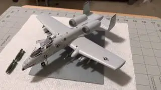 Academy 1:72 A-10A Warthog - Operation Iraqi Freedom - 2018 Kit - Complete Build!