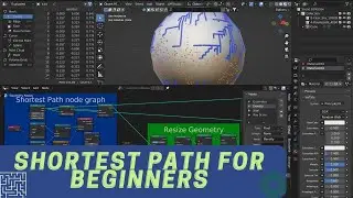 Blender Shortest Path for beginners