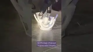 3D Printing Trapezoidal Prisms #3dprinting