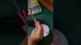 Bikin strap phone lagi tema Pink Bear 😁